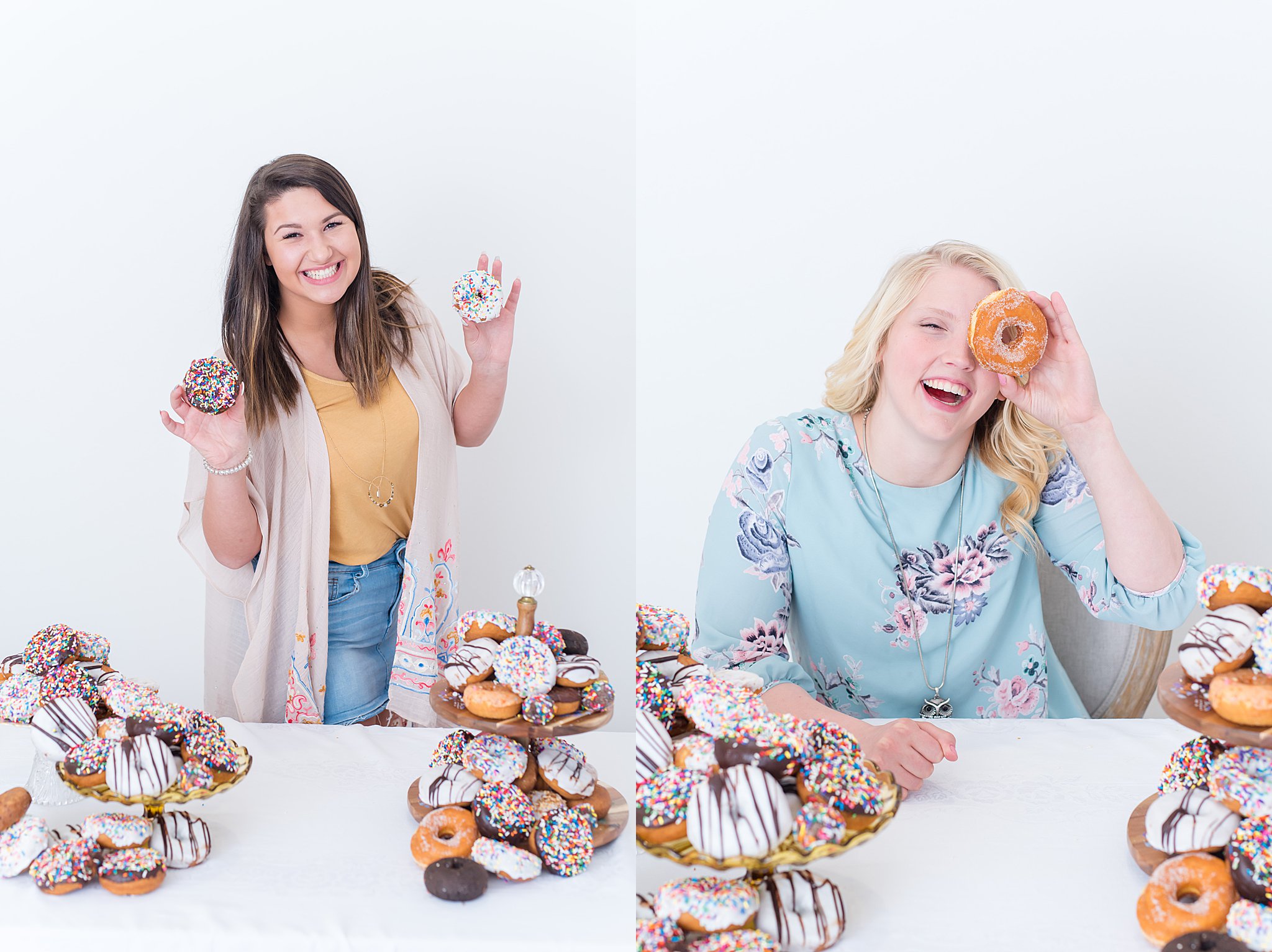 senior spokesmodel photos donuts