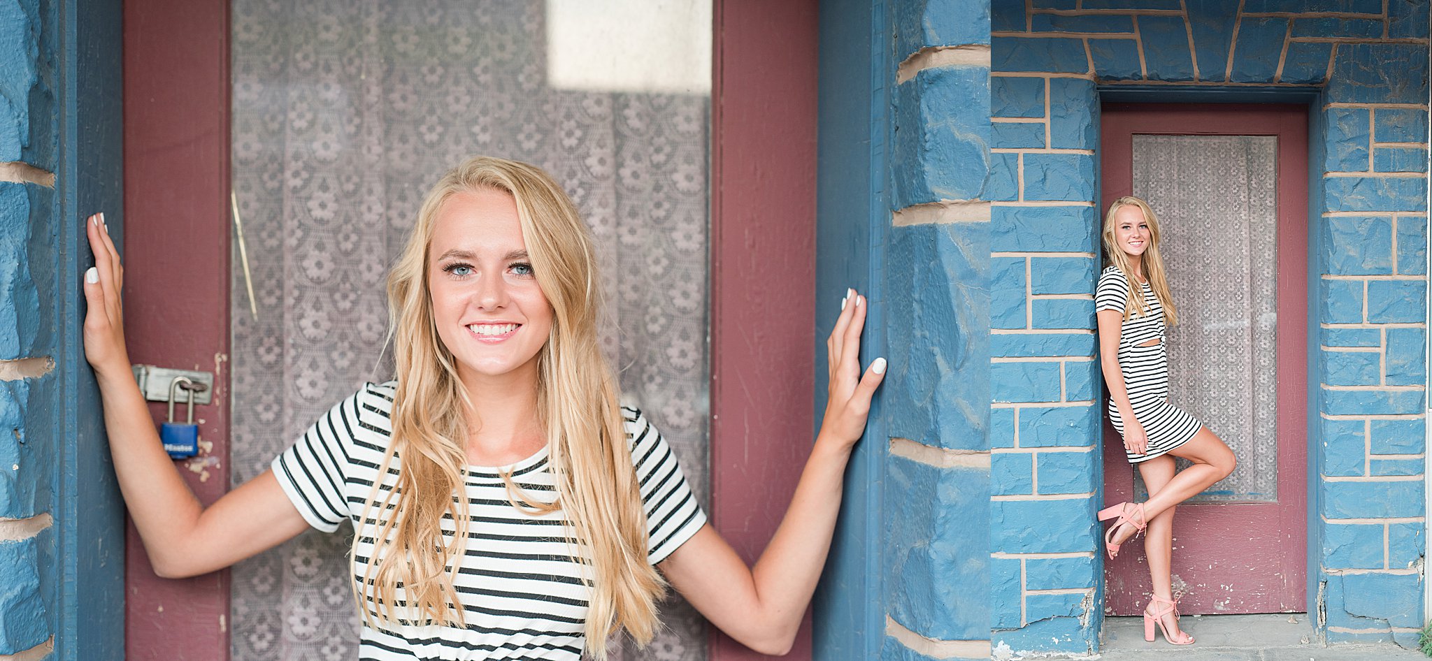 Senior Photos Antique Door