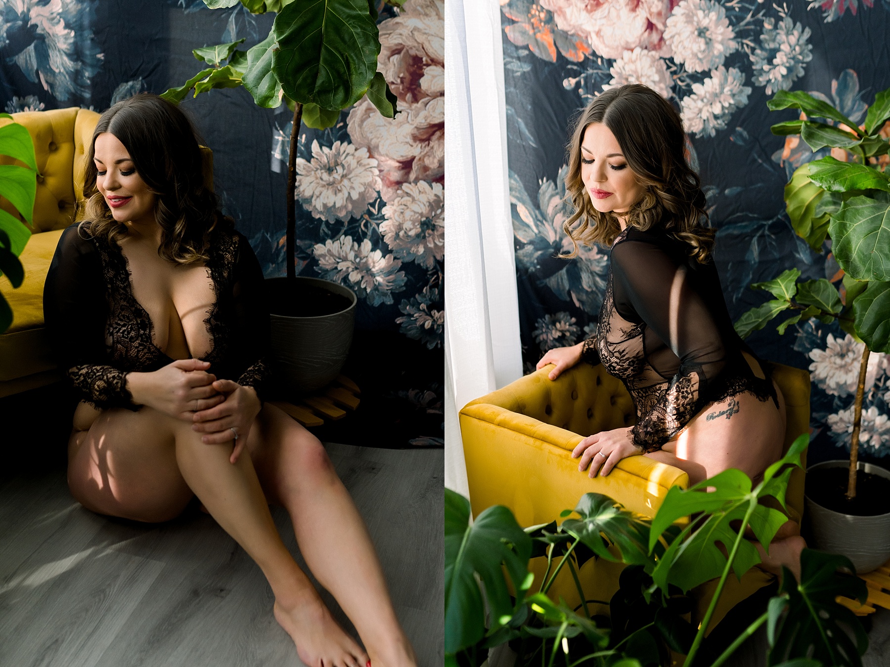 Floral background model