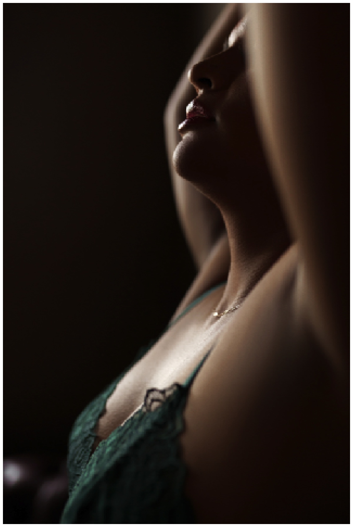 Stunning face details for Sioux Falls Boudoir Photographer